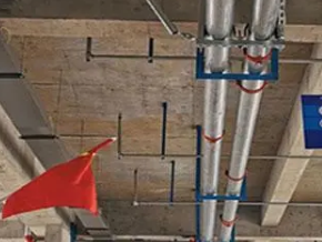 博山管廊支架的安装方法